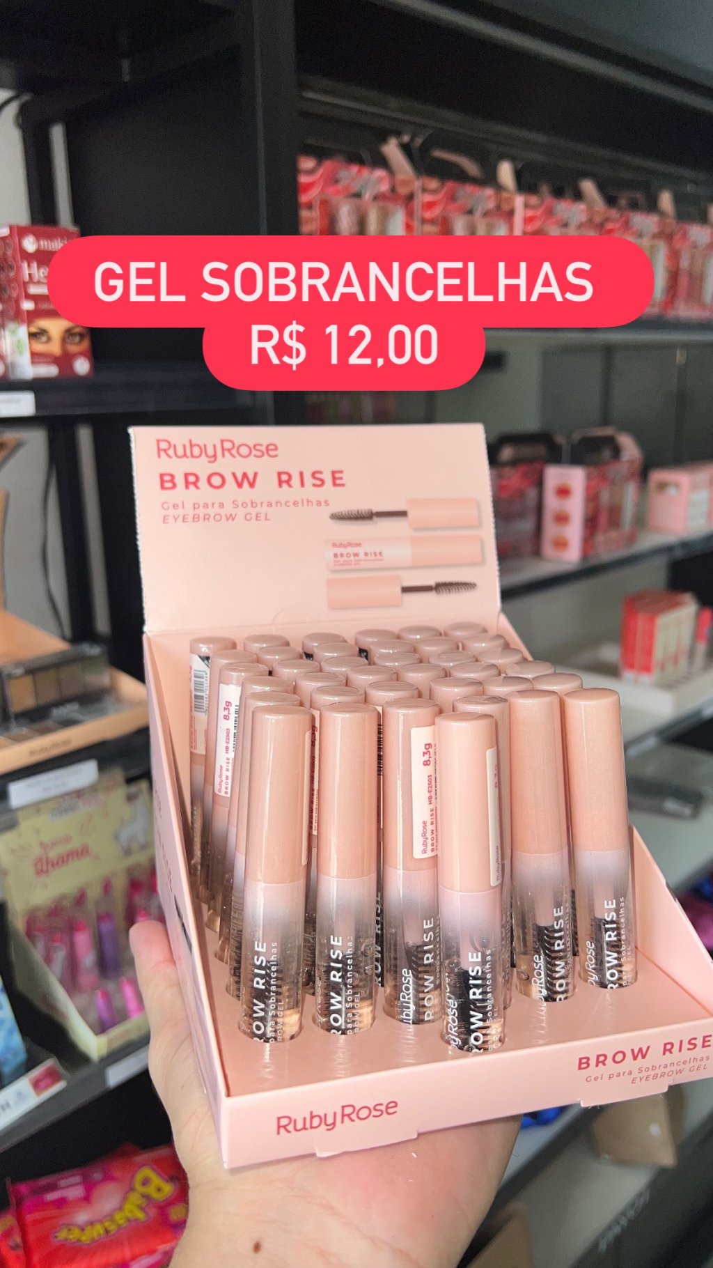 Gel de sobrancelhas 