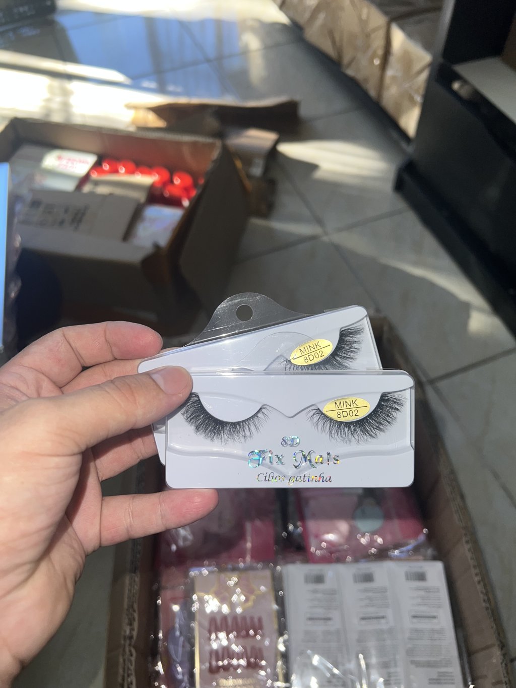 Cílios postiço 8D02