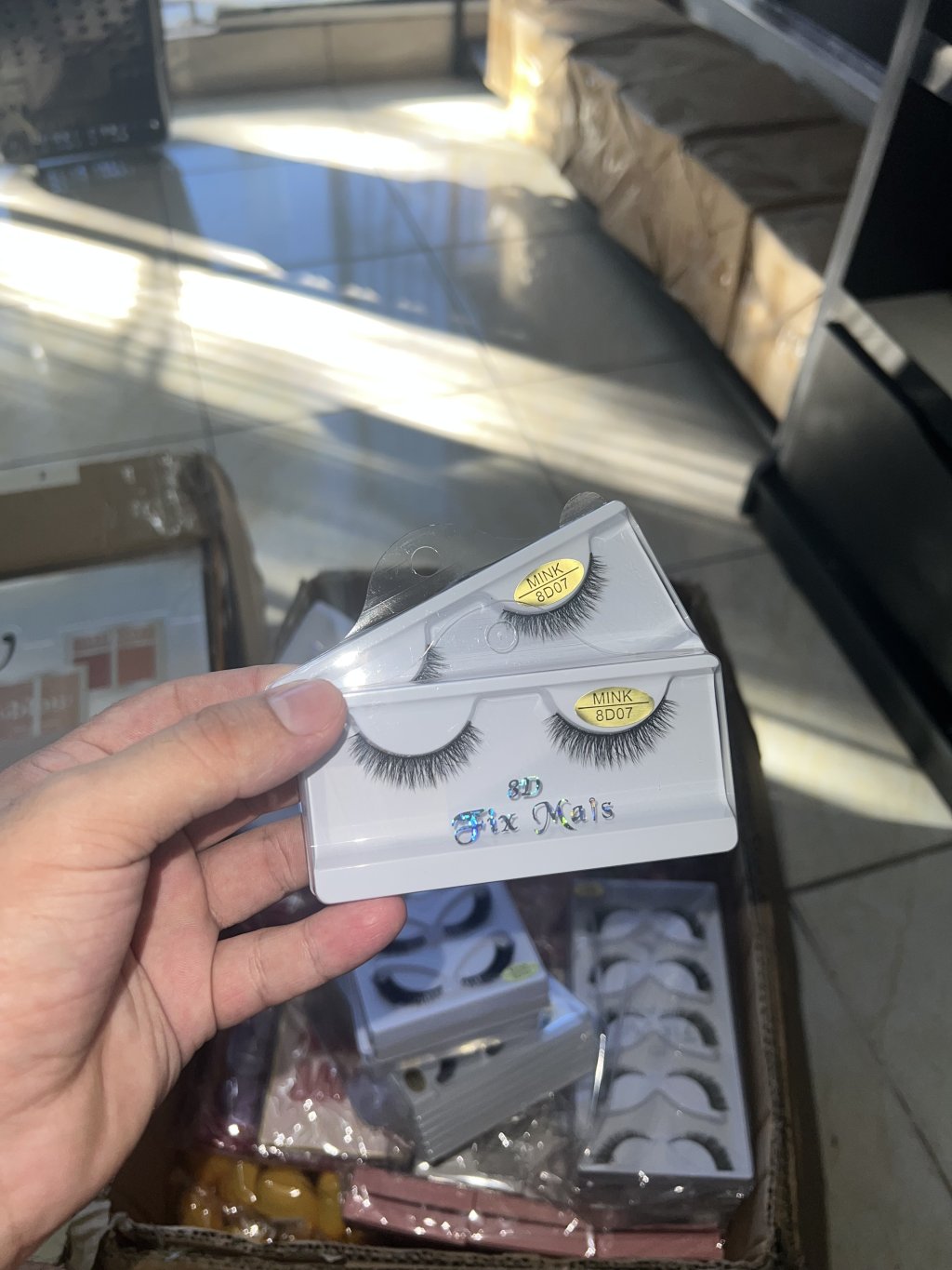 Cílios postiço 8D07