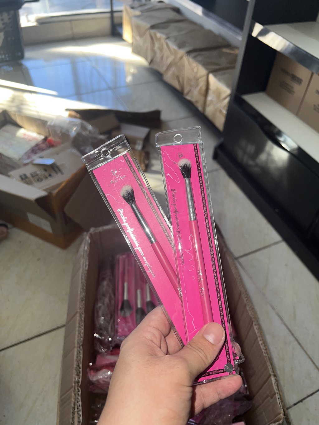 Pincel para esfumar pequeno 