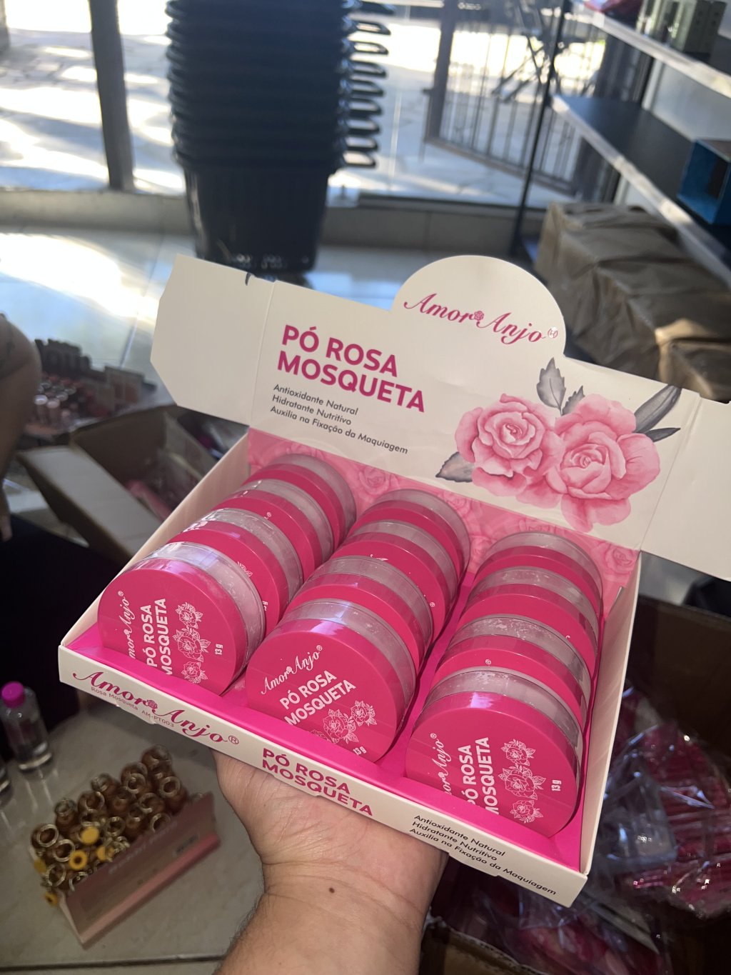 Pó solto Rosa mosqueta 