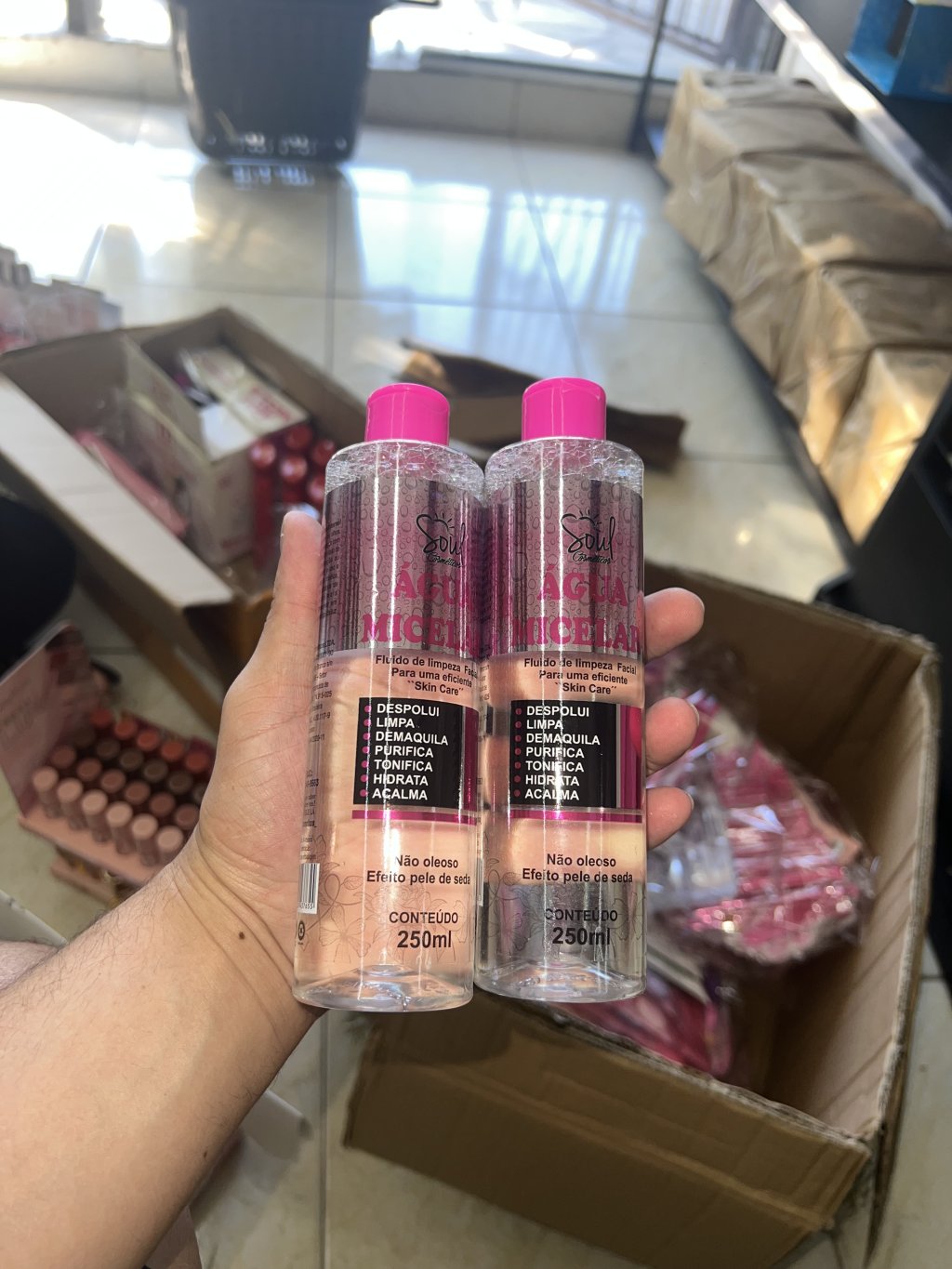 Água micelar soul 