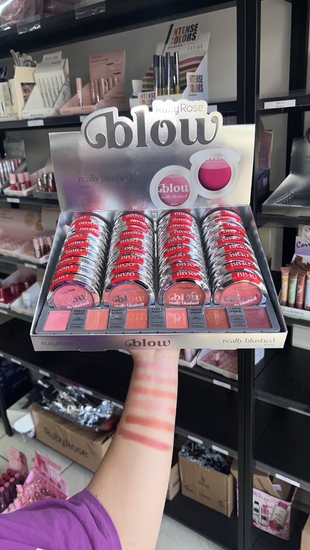 Blush Blow Ruby Rose