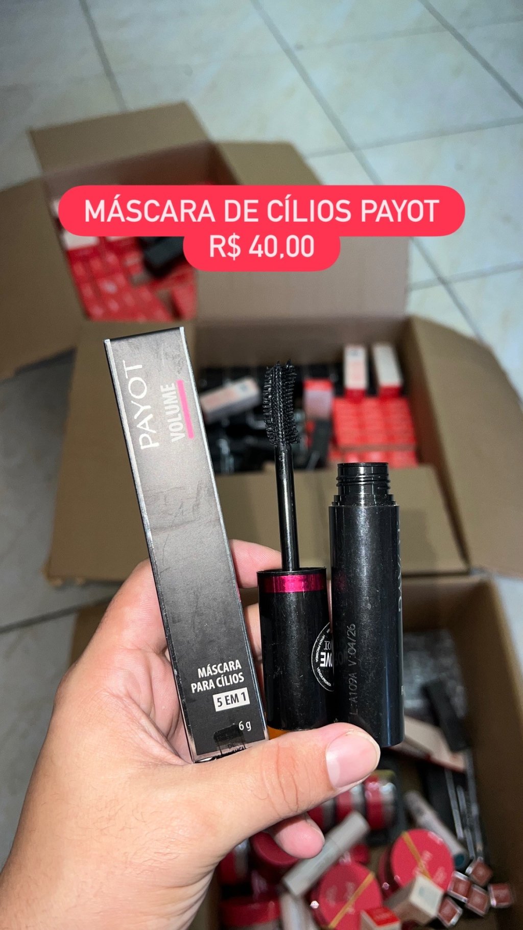 Máscara de cílios volume Payot 