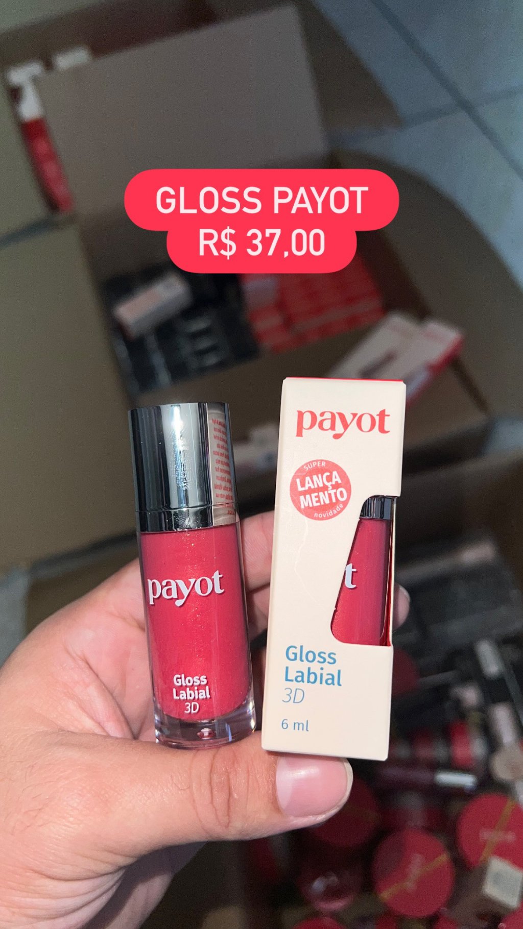 Gloss 3D Goiaba Payot