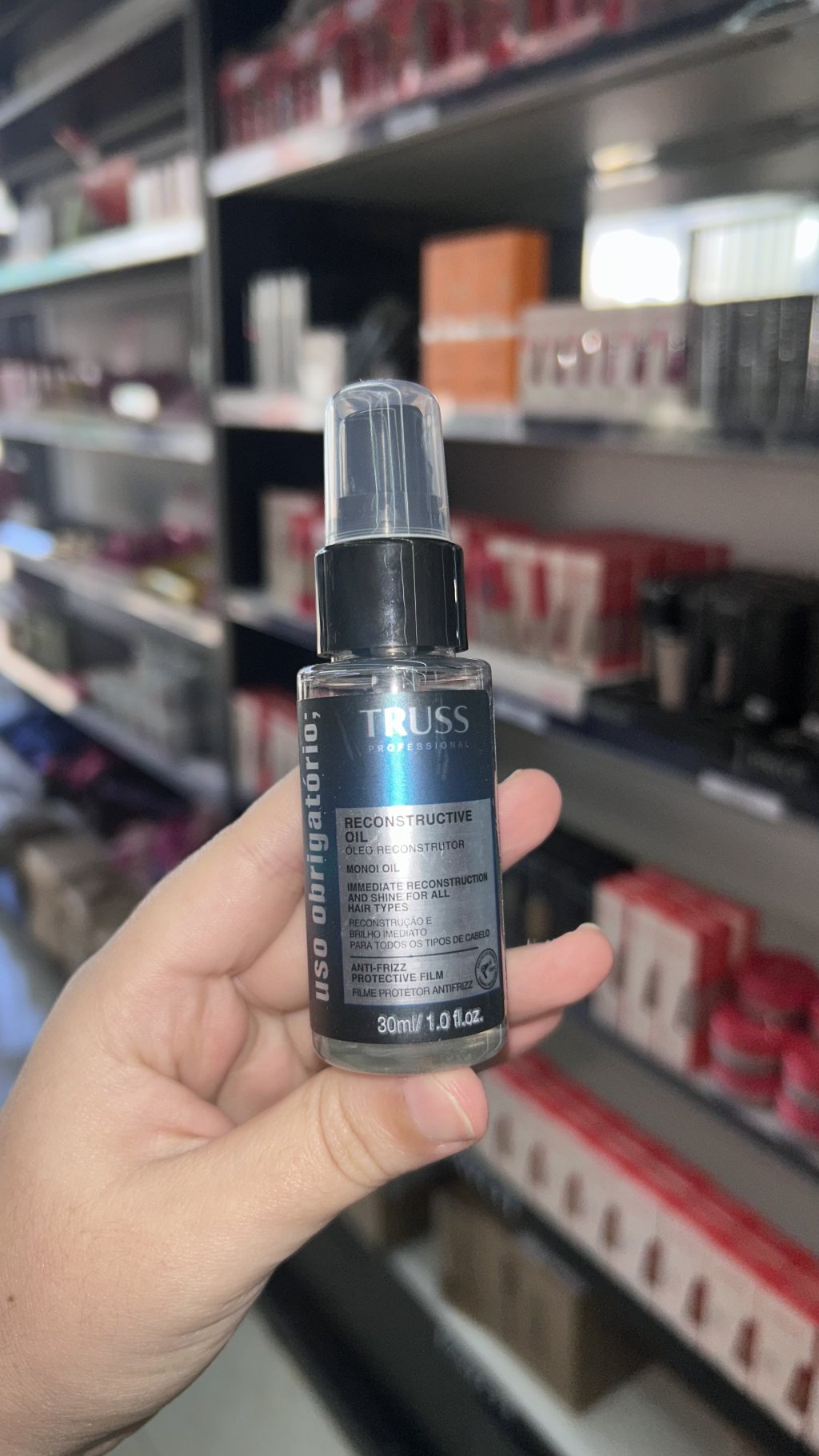 Óleo 30ml uso obrigatório Truss