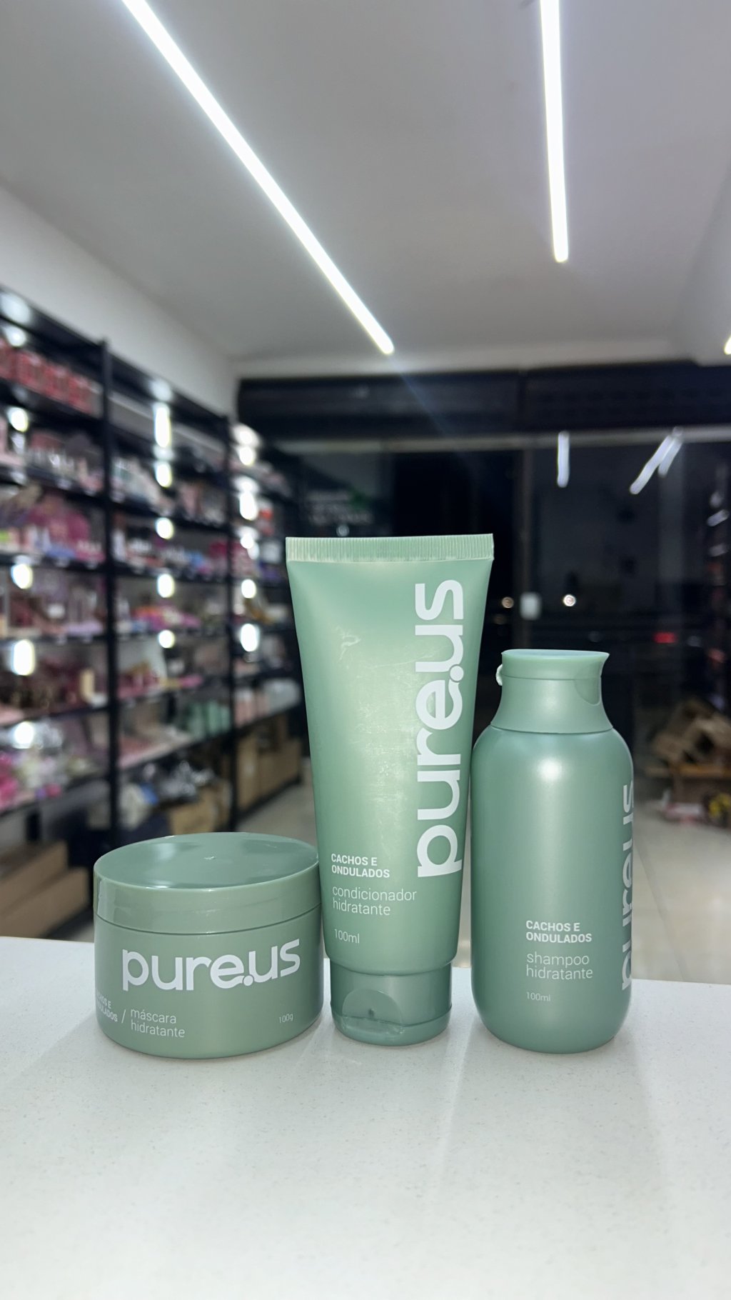 Kit de cabelo cachos 