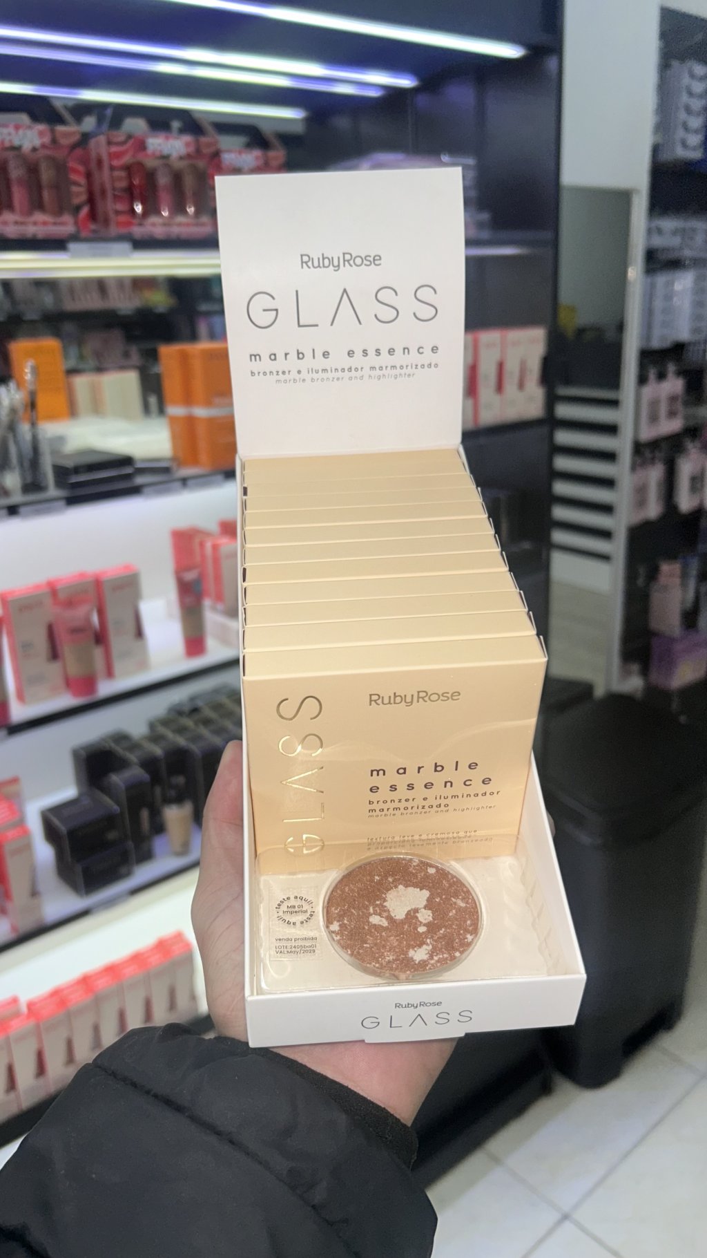 Bronzer e iluminador Glass 