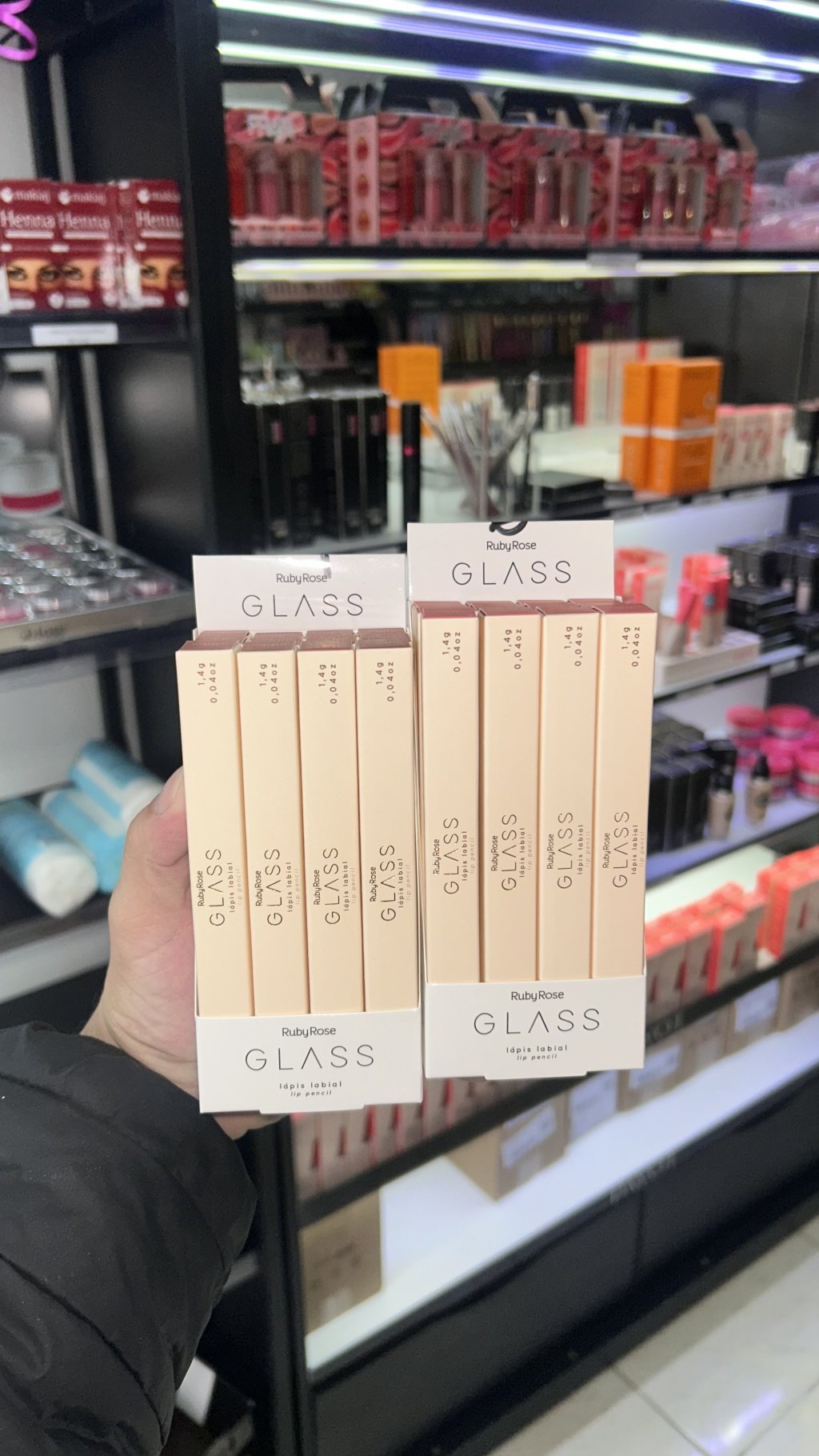 Lápis labial Glass Ruby Rose