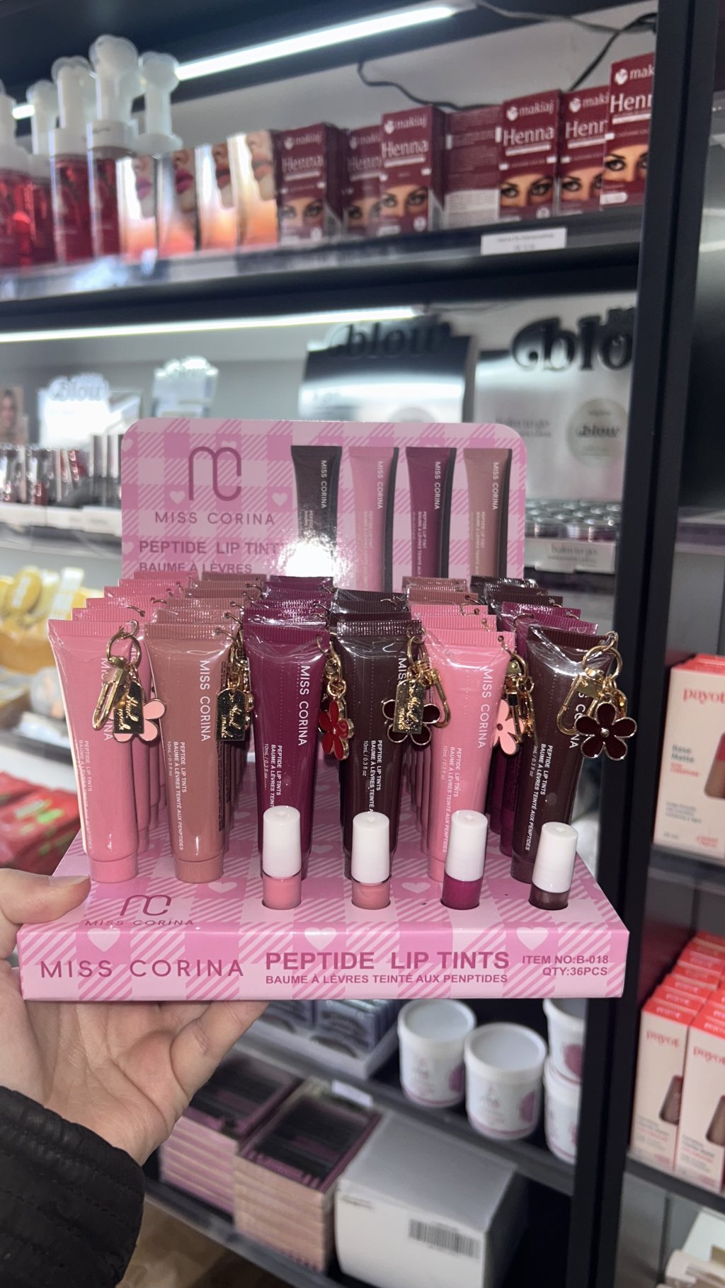 Box com 6 Lip gloss 