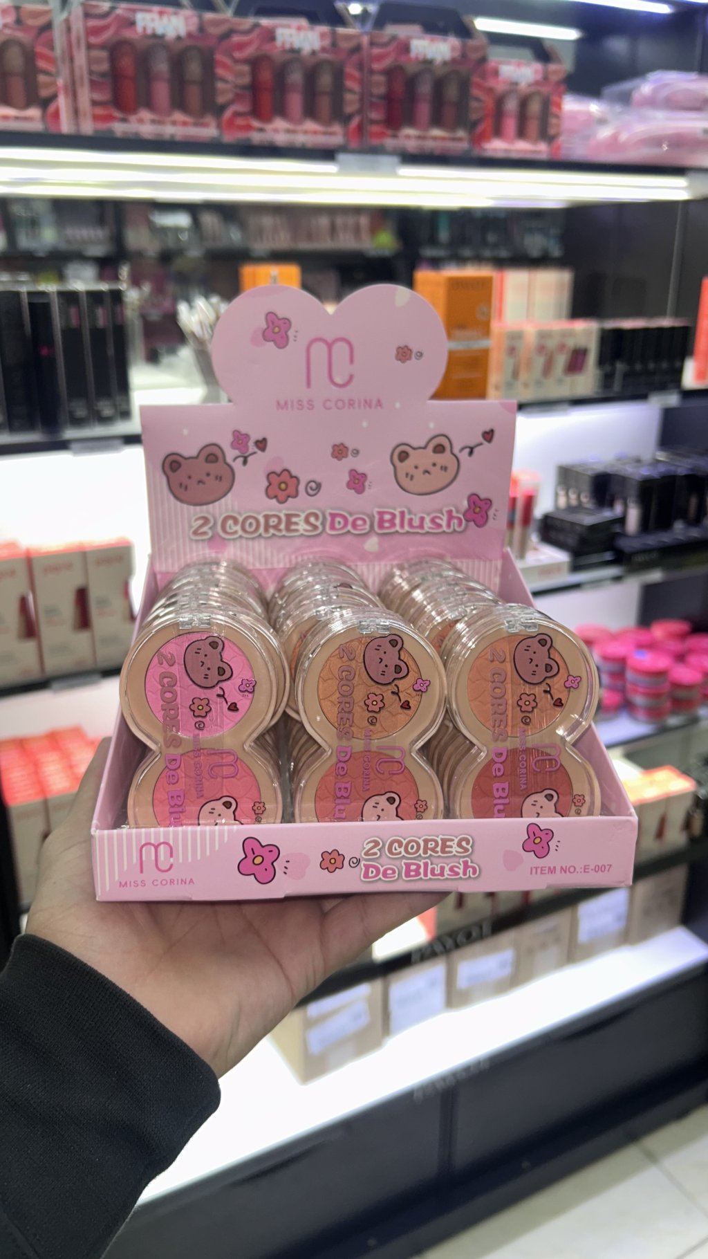 Box com 6 Duo de Blush 