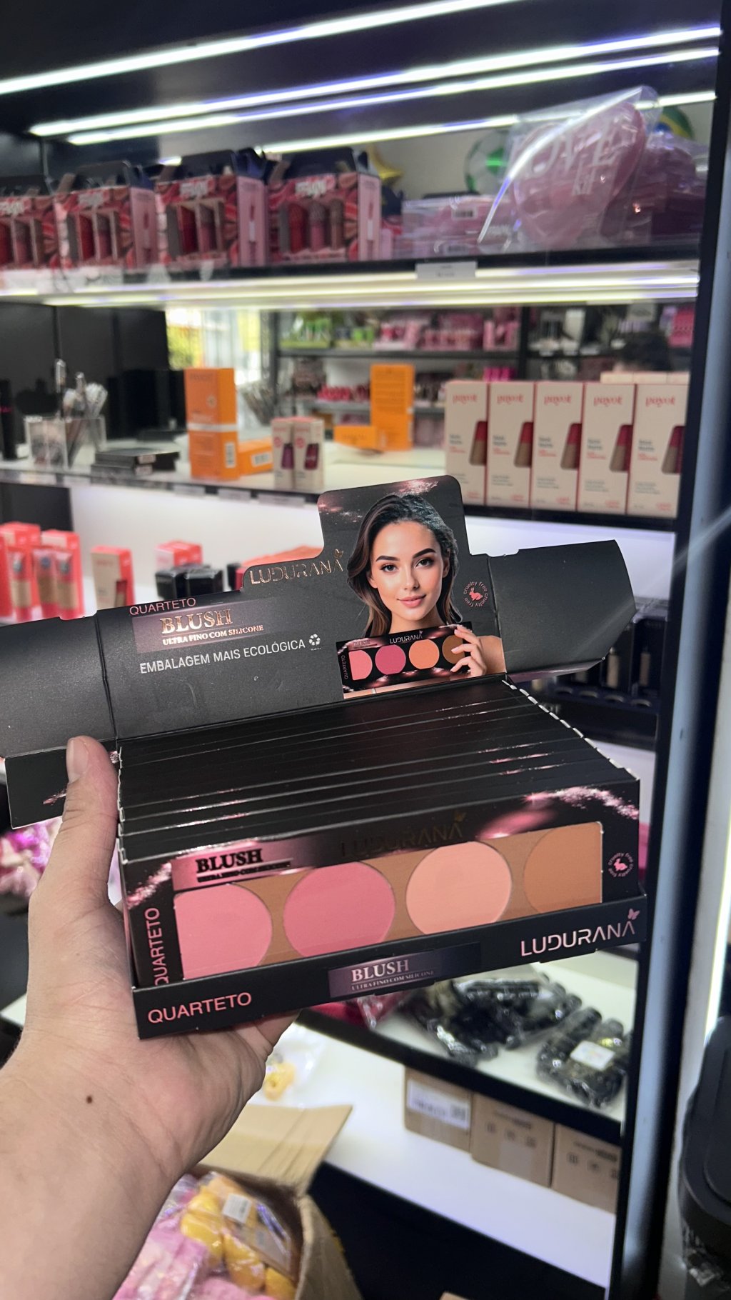 Quarteto de blush Ludurana 