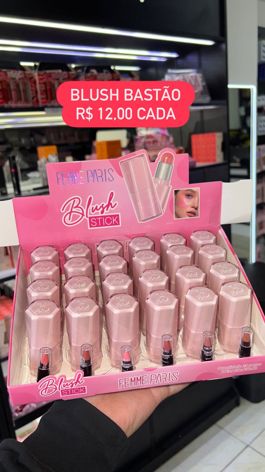 Blush bastão 