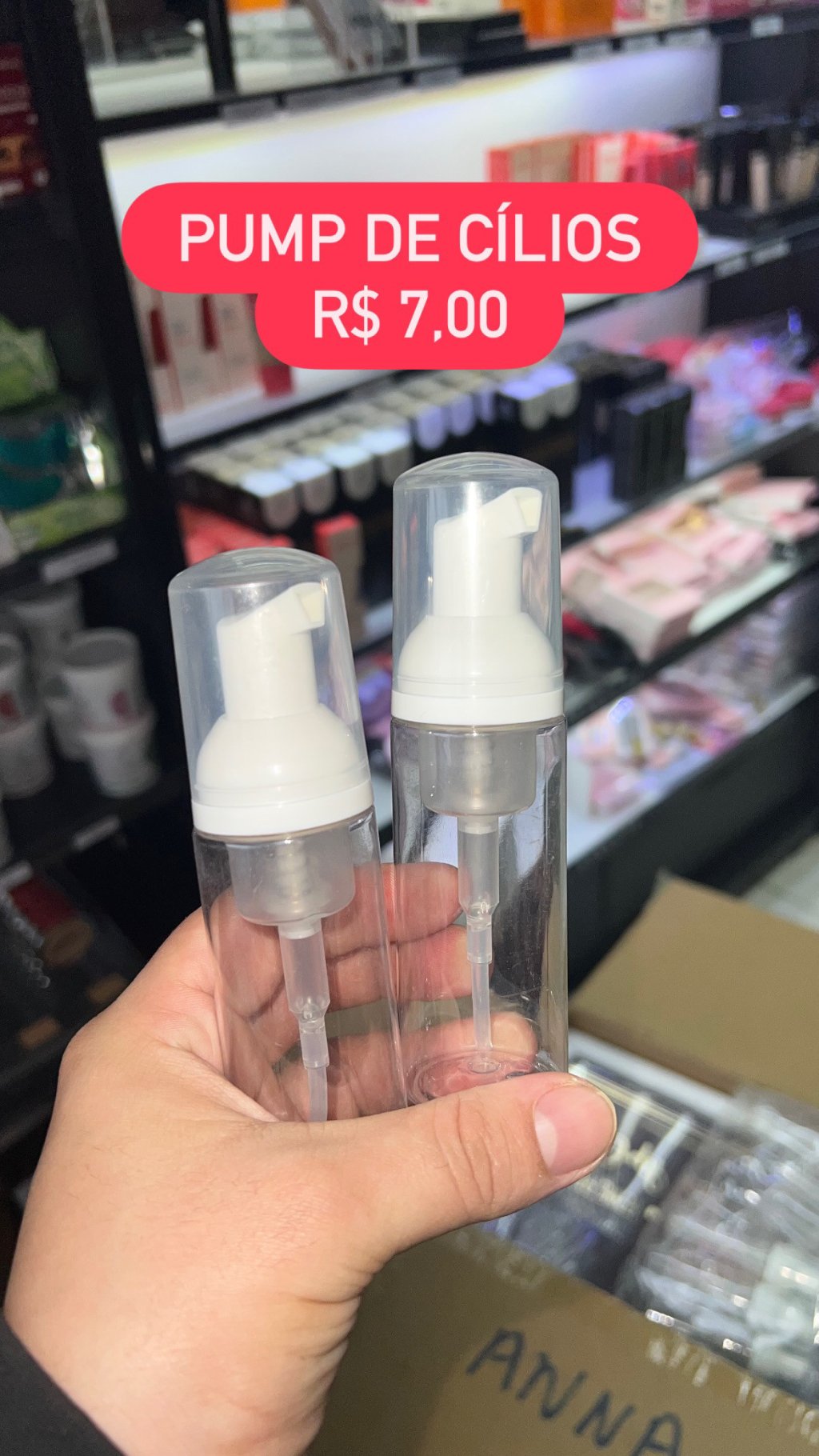 Pump de cílios 
