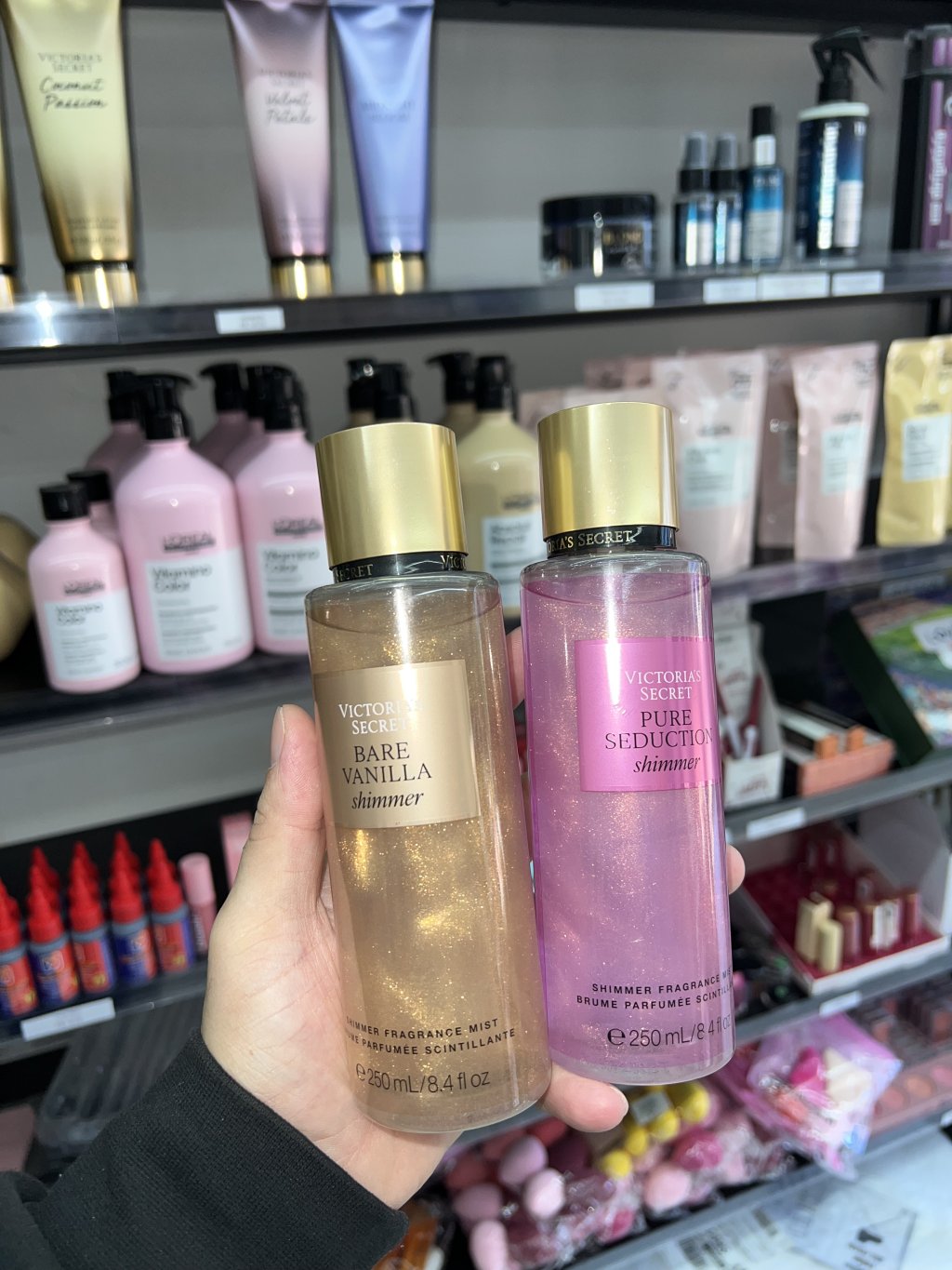 Body Splash Shimmer Victoria’s Secret 