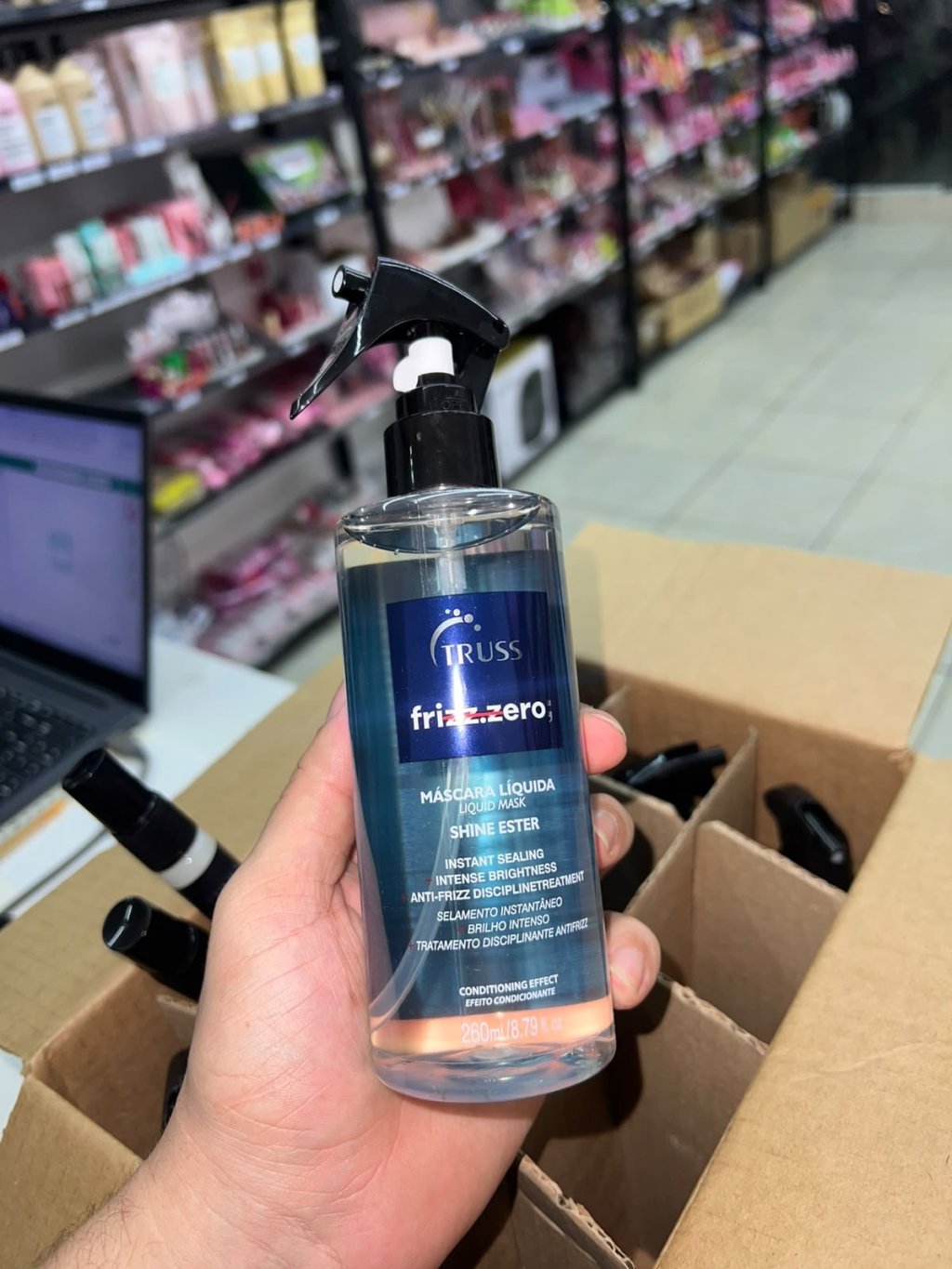 Máscara líquida Frizz zero Truss