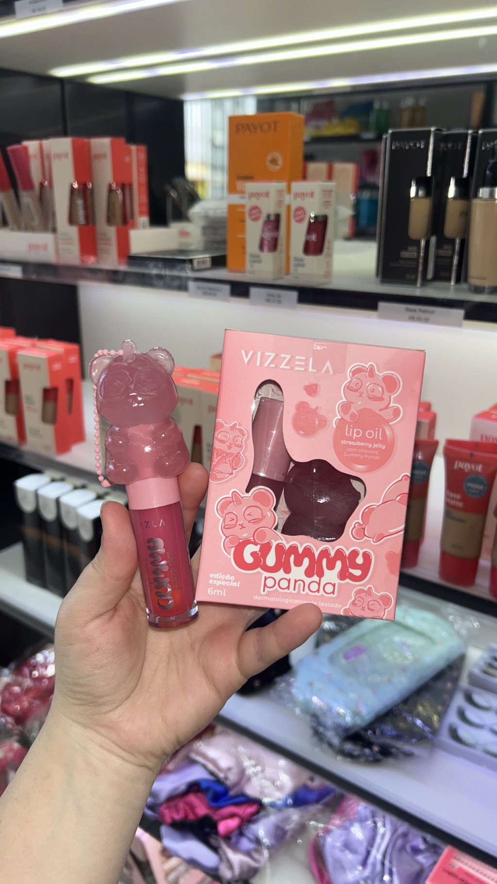 Gloss chaveiro panda Vizzela