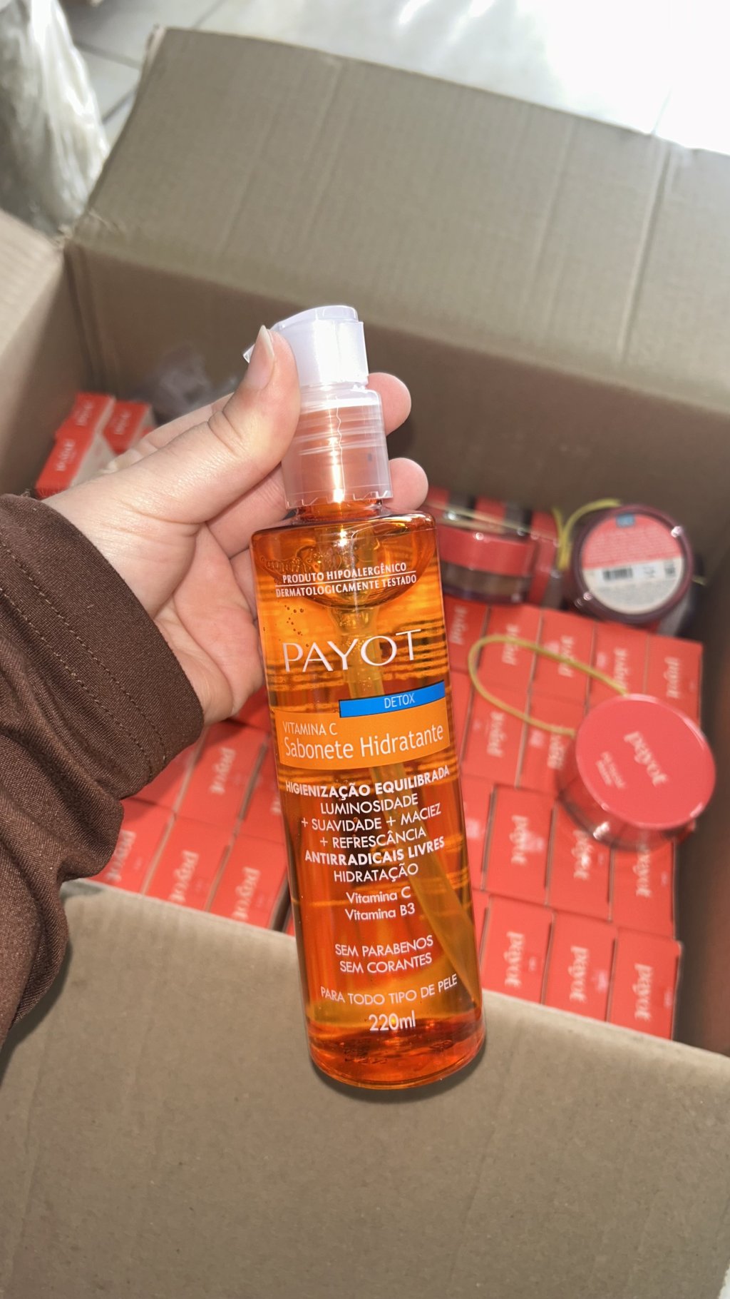 Sabonete vitamina c Payot 