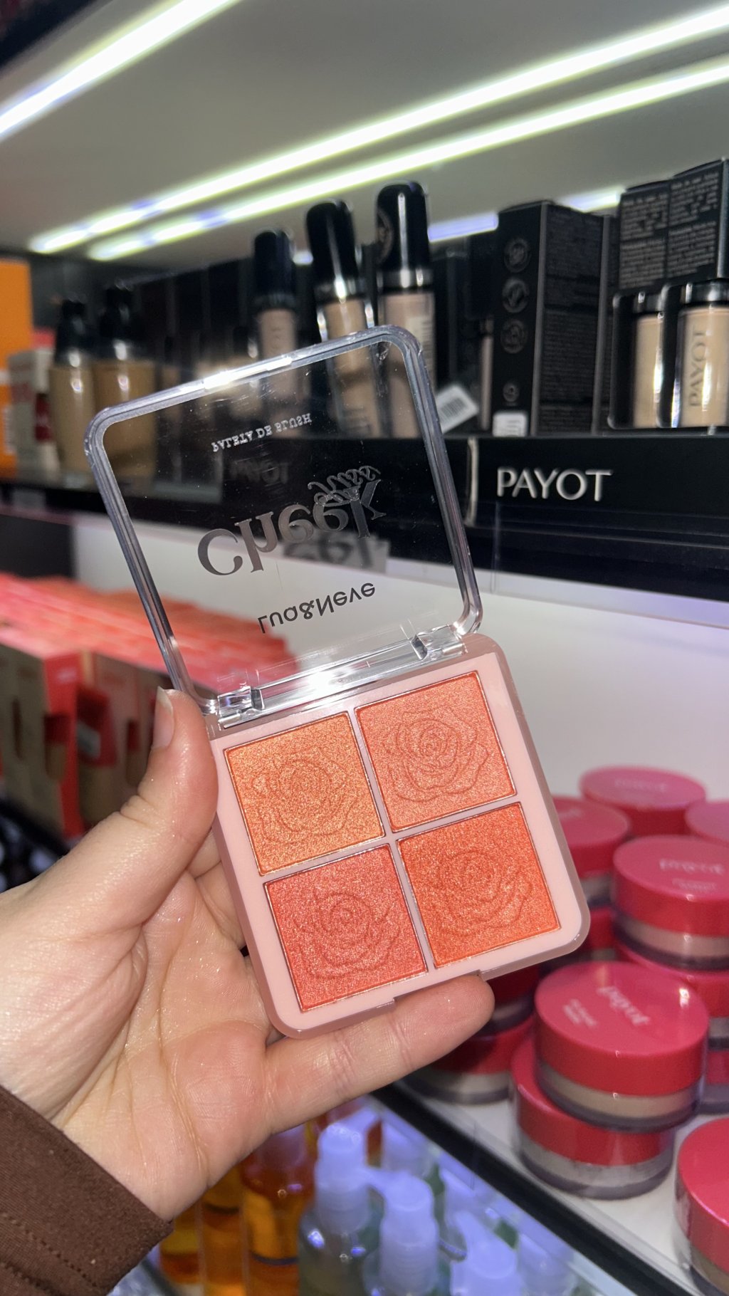 Quarteto de blush Lua e neve 