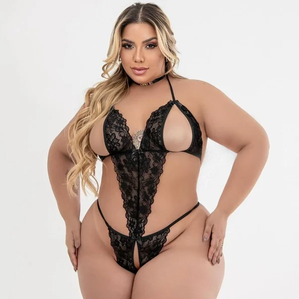 BODY APRESSADINHA - PRETO
