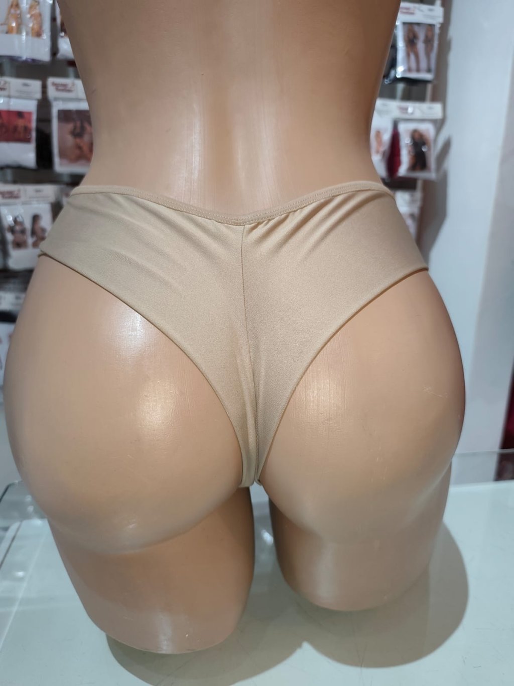 CALCINHA FIO DUPLO - NUDE