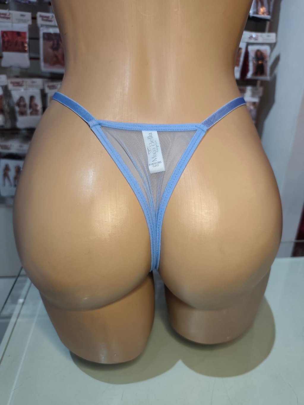 CALCINHA FIO REGULAR - AZUL BEBÊ