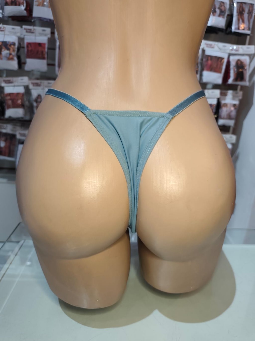 CALCINHA FIO REGULAR - VERDE II