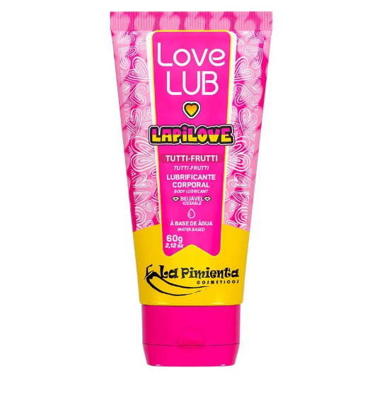LUBRIFICANTE BEIJÁVEL LAPILOVE - TUTTI-FRUTTI