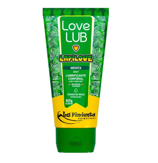 LUBRIFICANTE BEIJÁVEL LAPILOVE - MENTA