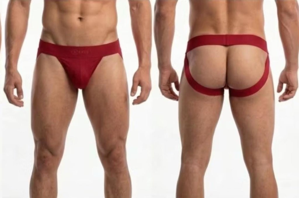 CUECA JOCKSTRAP - VERMELHA (G)