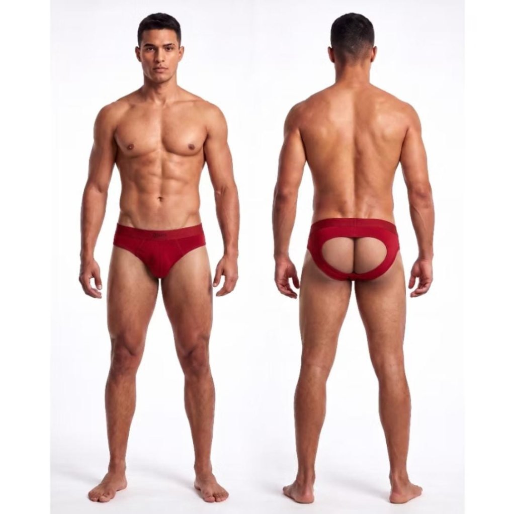 CUECA JOCKSTRAP BOTTOM - VERMELHA (G)