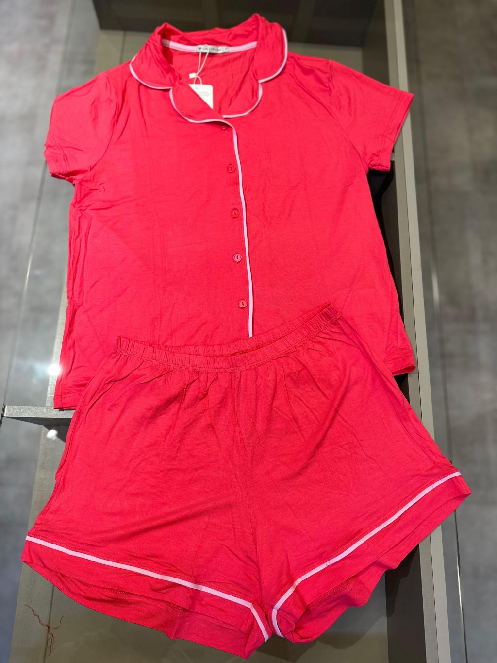 Pijama cor com amor viscose