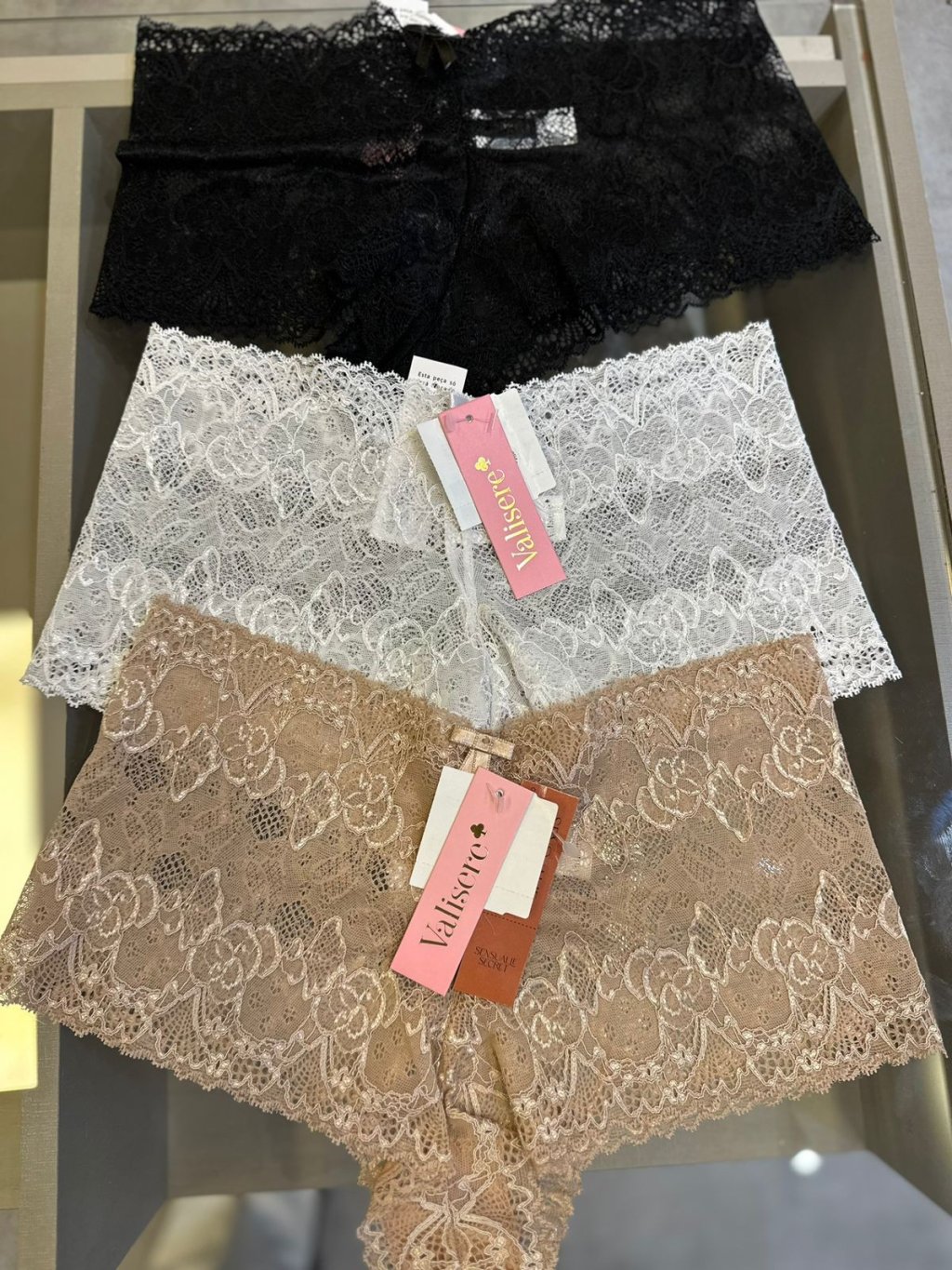 Calcinha Valisere caleçon