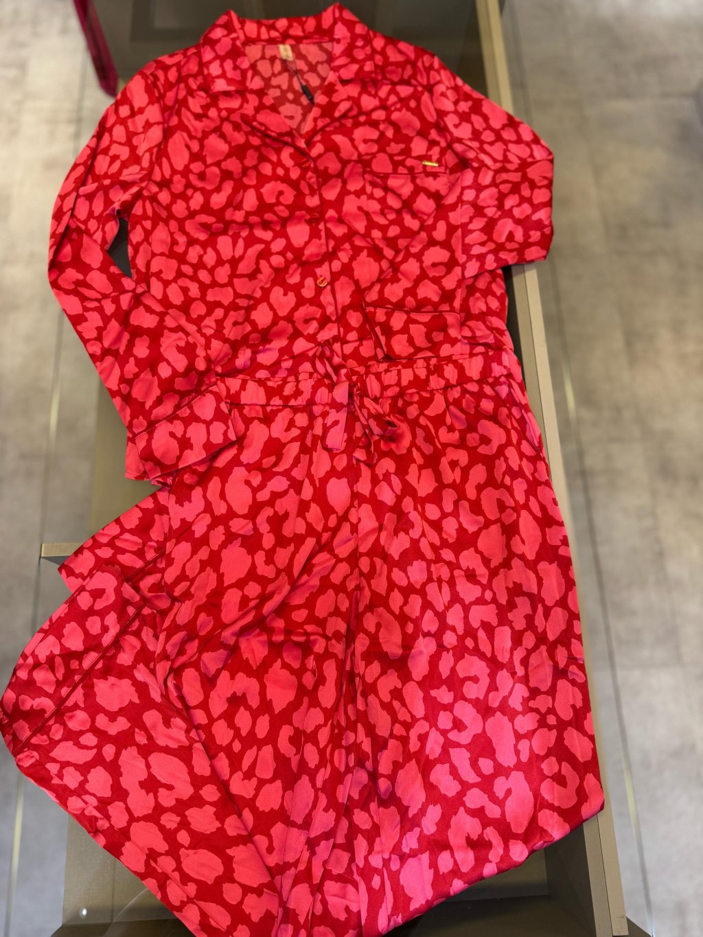 Pijama inverno lua lua viscose botões 