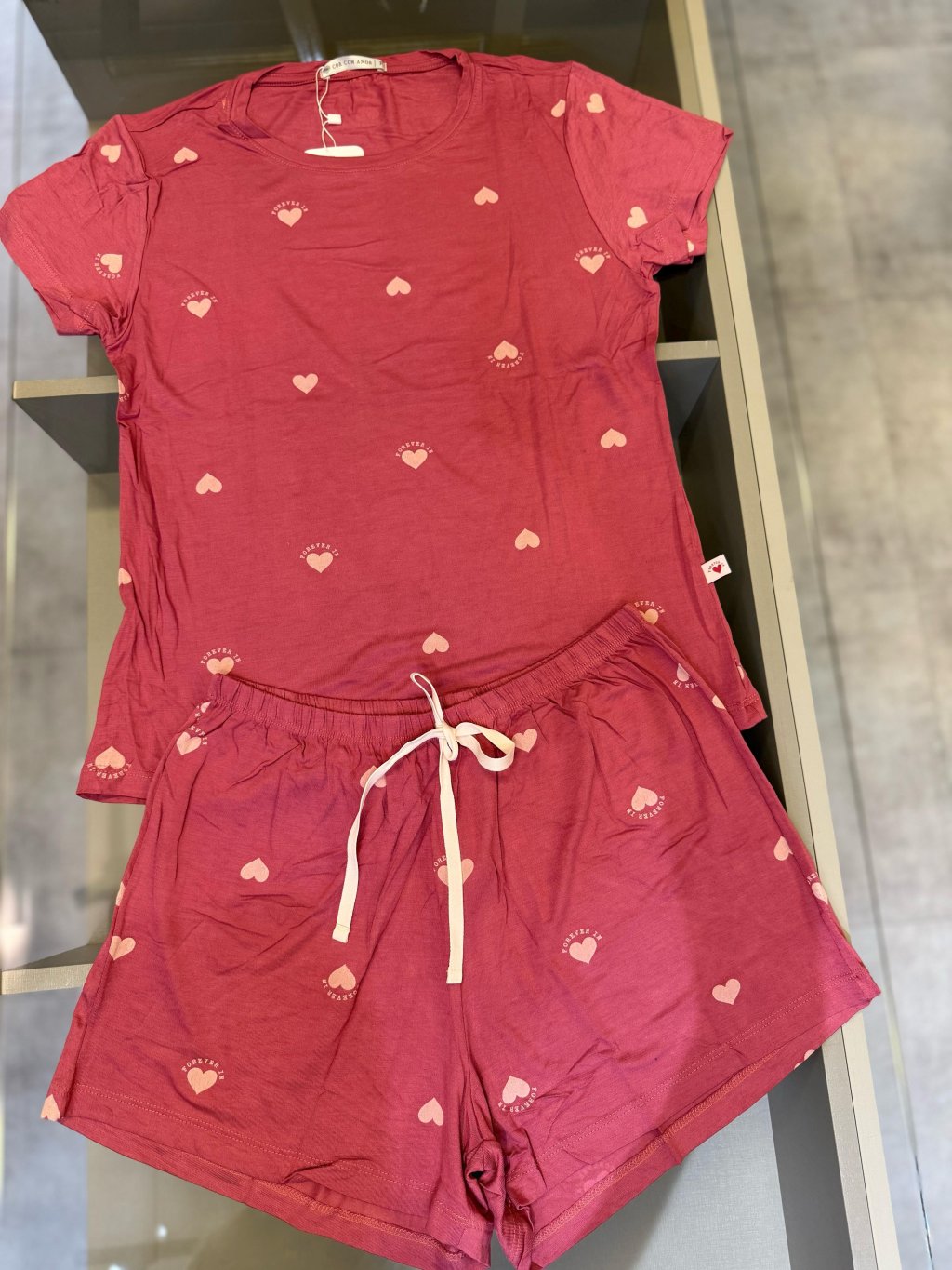 Pijama cor com amor
