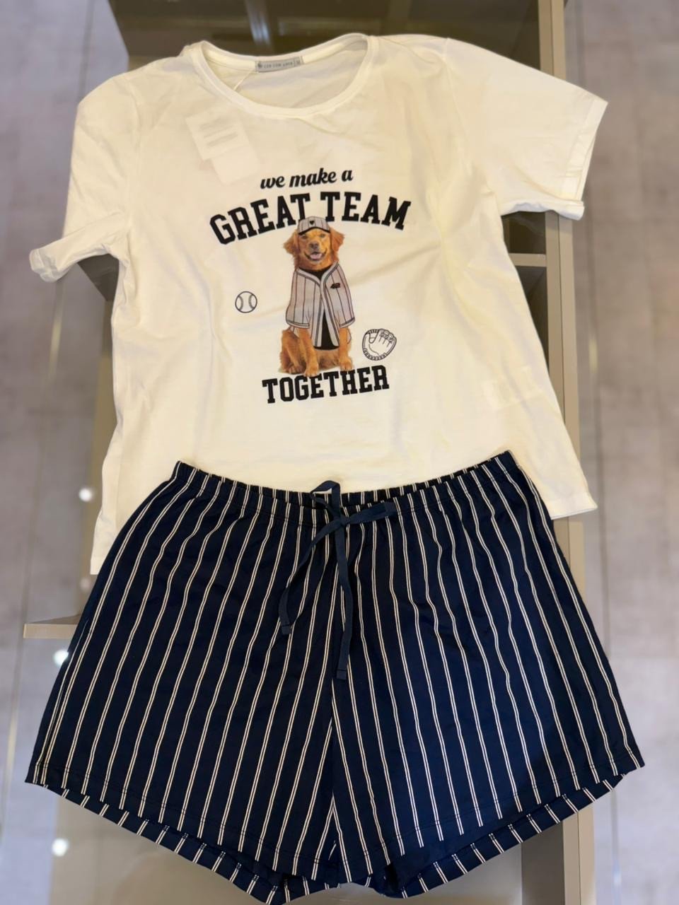 Pijama 100% algodão 