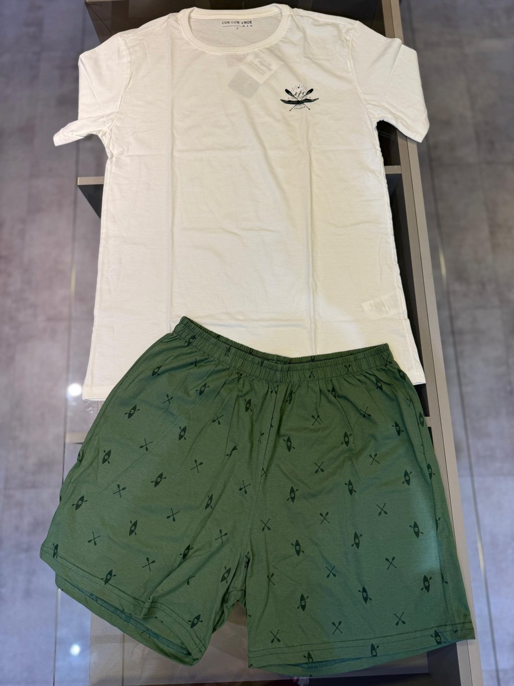 Pijama 100% algodão 