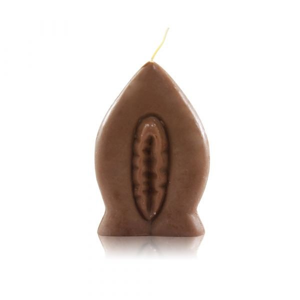 *VELA DE VAGINA COR MARROM