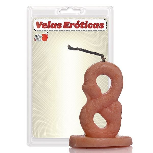 *Vela formato numero 8 - Oito