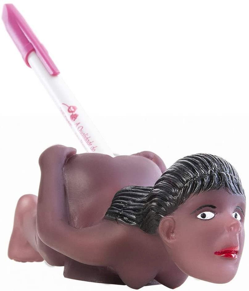 *PORTA CANETA MULHER NEGRA