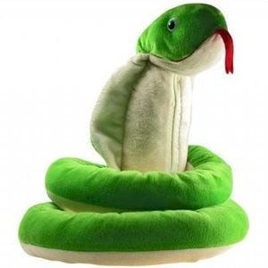 *COBRA EM PELUCIA COM COMPARTIMENTO SECRETO 