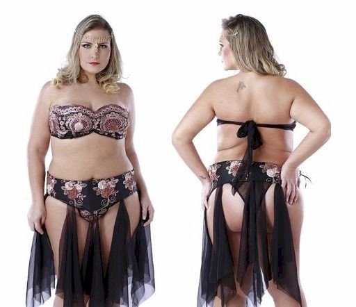 *FANTASIA PLUS SIZE ODALISCA 7 VÉUS