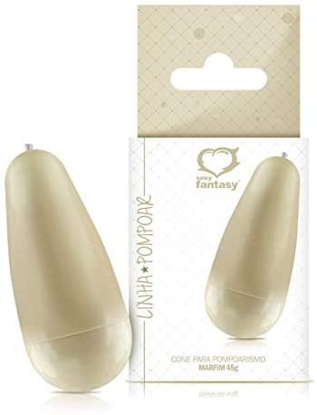 *Cone para Pompoarismo Peso 45 gramas Marfim