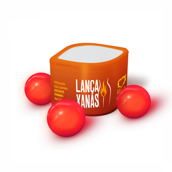 ºLança Xanas Bolinha Excitante Feminino-3un
