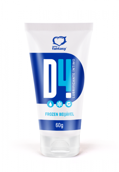 ºD4 gel lubrificante frozen beijável - 7898675201265