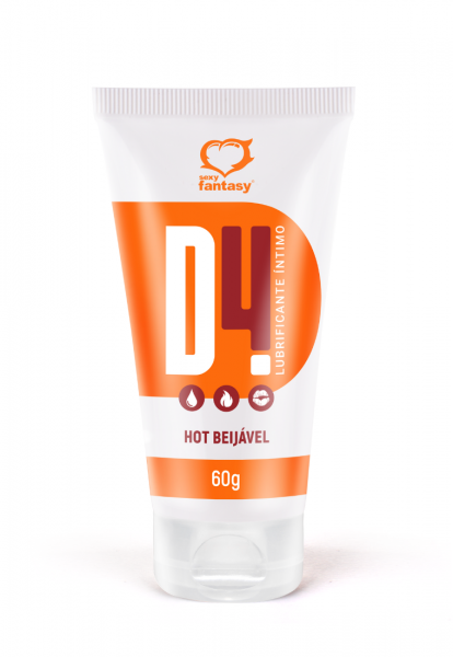 ºD4 LUBRIFICANTE HOT - beijável - 7898675201258
