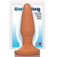 ºPlug Anal Cônico Com Estrias 13 X 4 CM