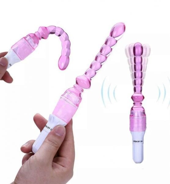 ºPLUG ANAL ANELADO EM SILICONE EM GEL