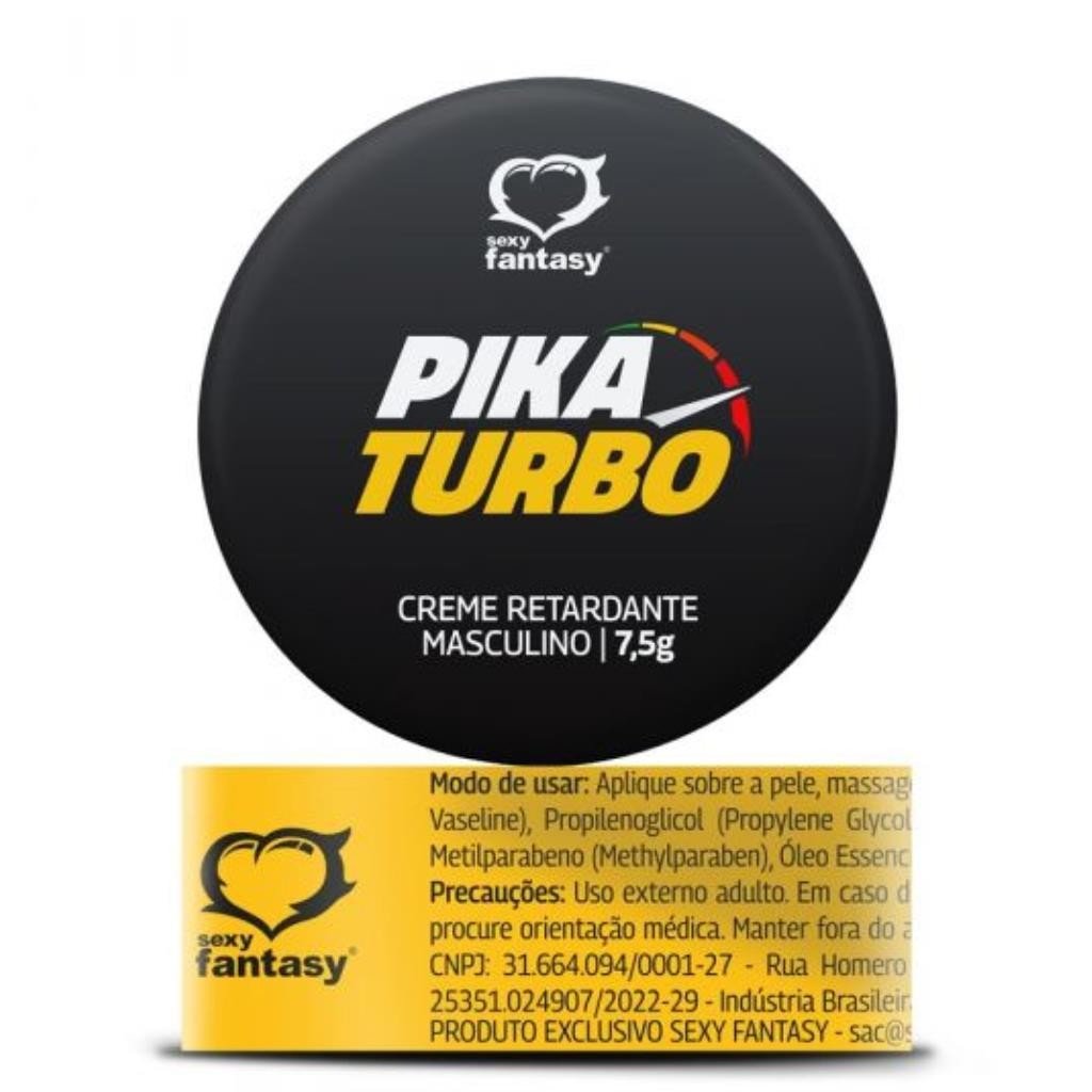 *Pika Turbo - Creme Retardante 