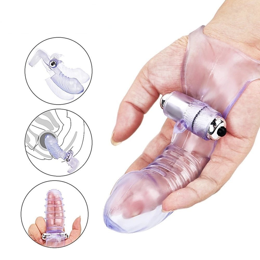 ºCAPA DEDAL VIBRADOR 10 VIBRAÇÕES 